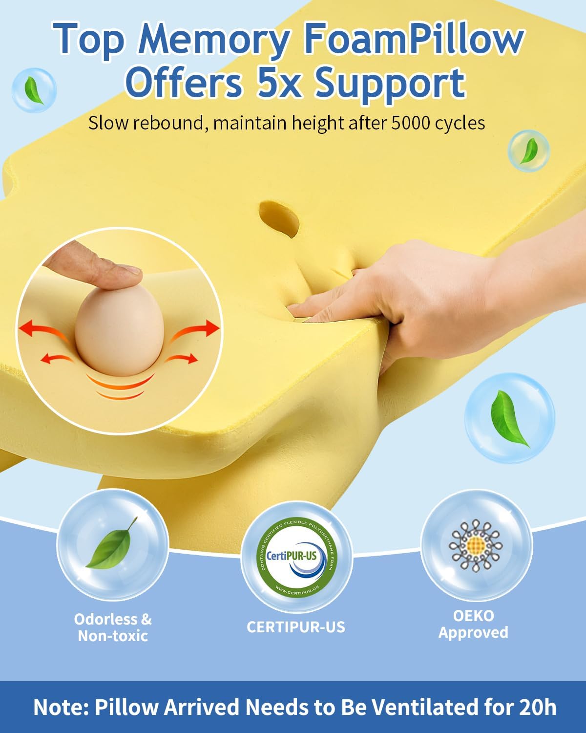 Cervical Neck Pillow