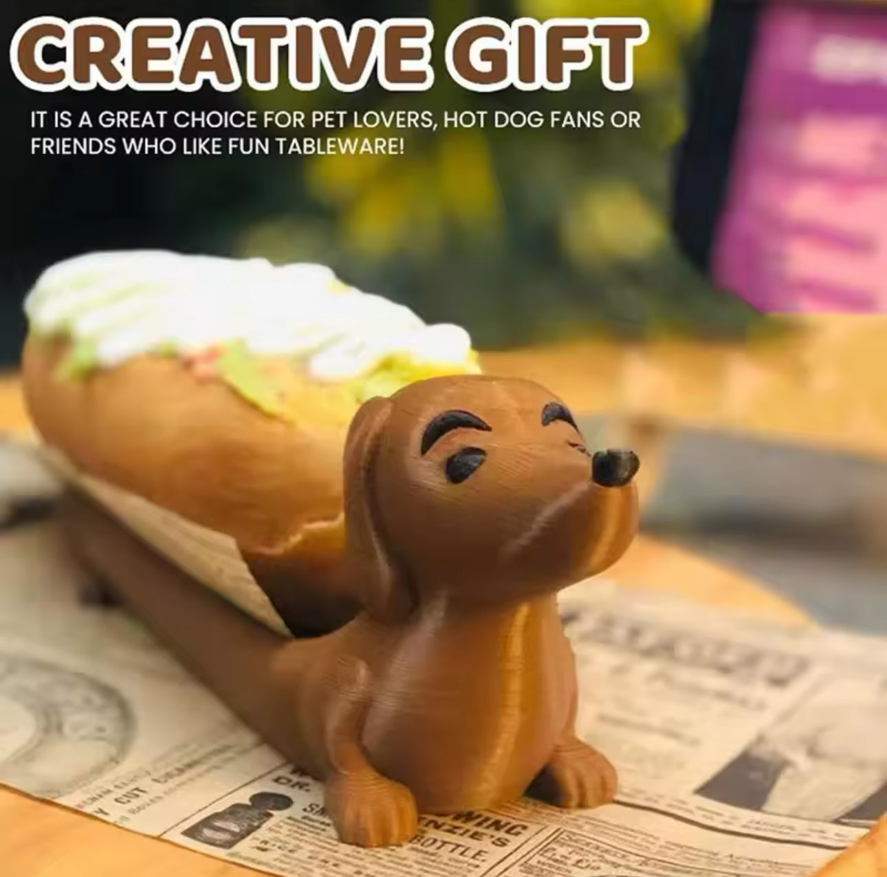 Dachshund Tray