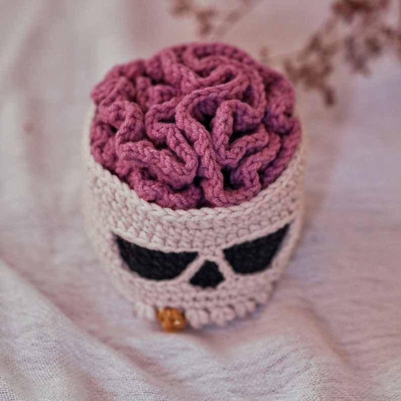 Brainy Skull Coaster set