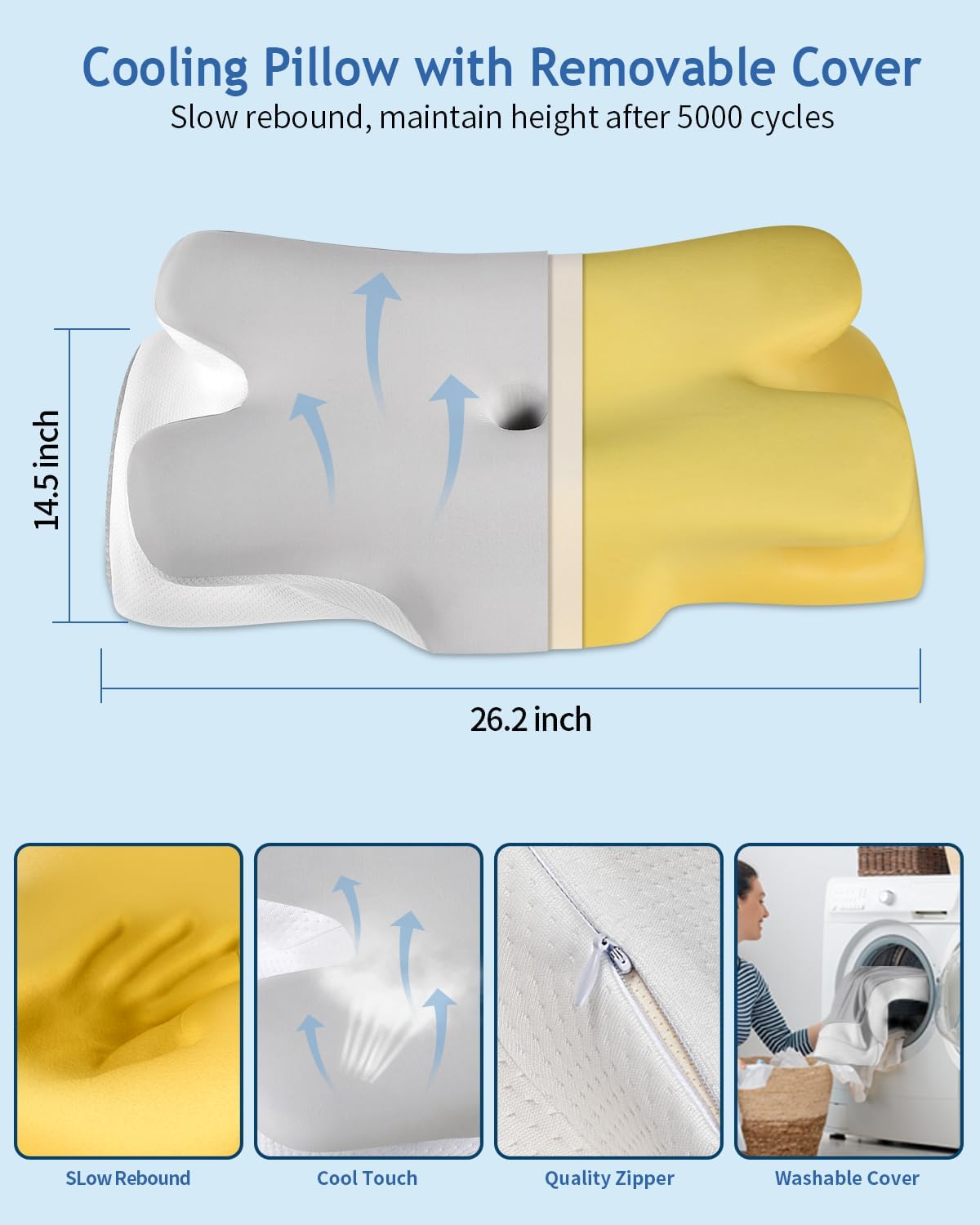 Cervical Neck Pillow