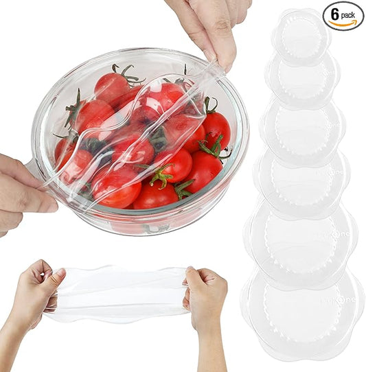 Silicone Stretch Lids for Food Storage