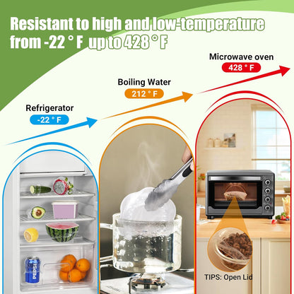 Silicone Stretch Lids for Food Storage
