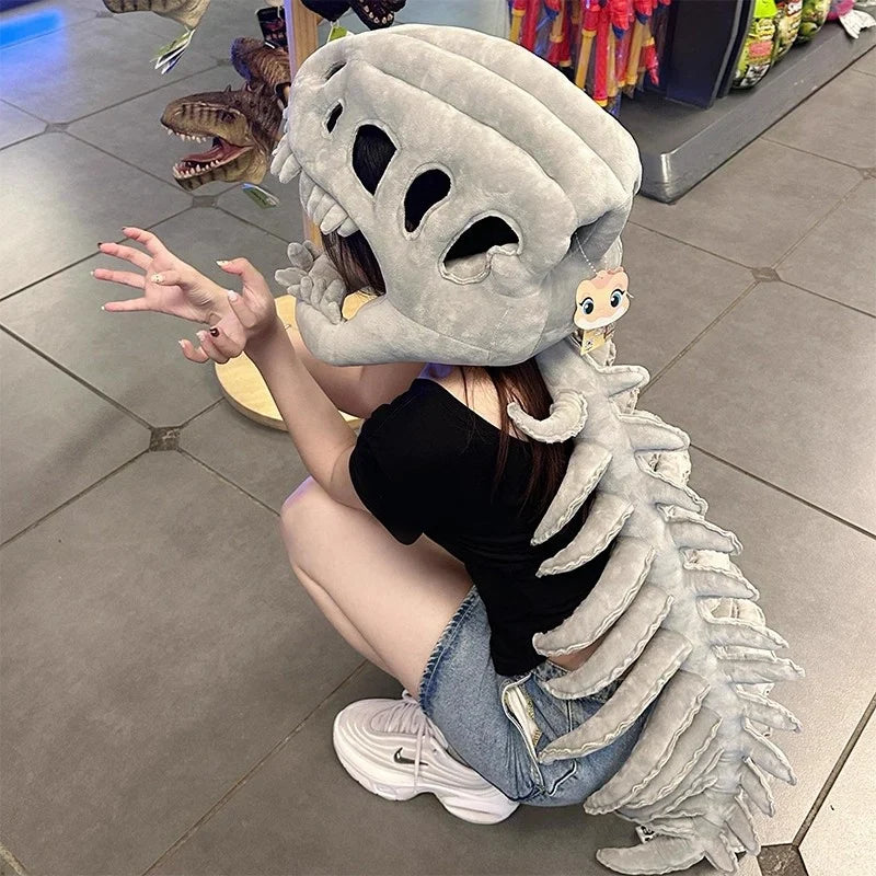 Cozy Skeleton Hugs Plush Wearables: Your Furever Adorable Costume Companions!