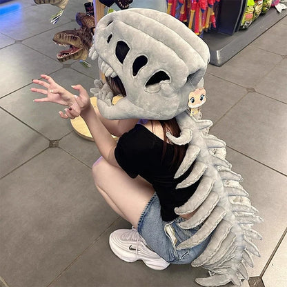 Cozy Skeleton Hugs Plush Wearables: Your Furever Adorable Costume Companions!