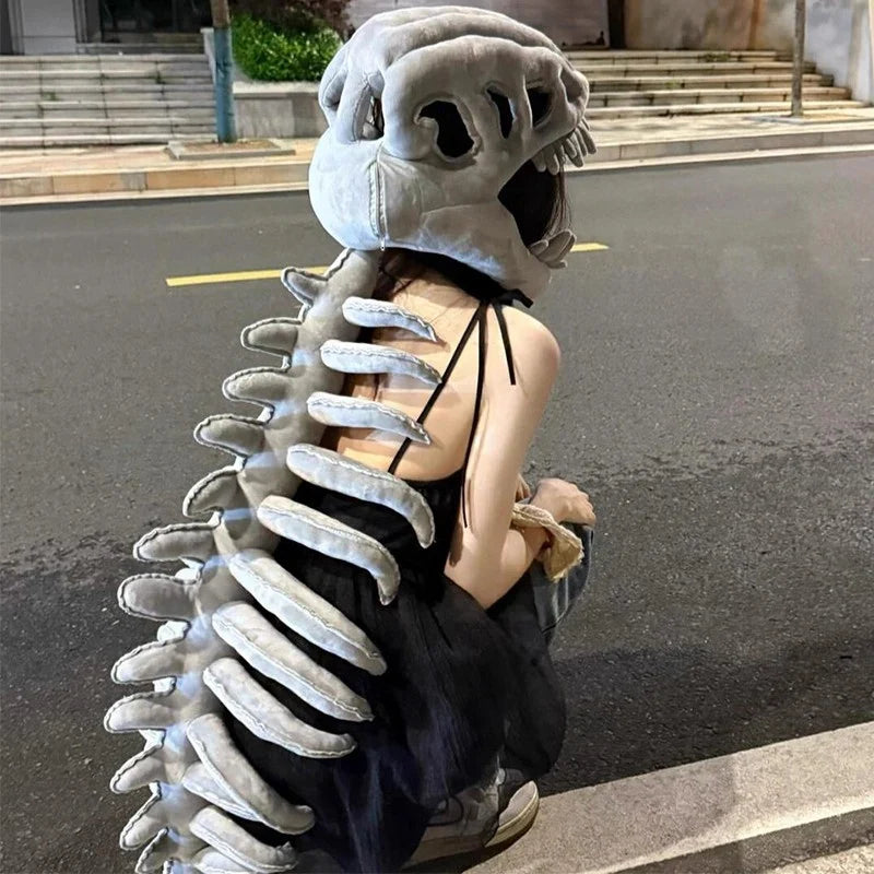 Cozy Skeleton Hugs Plush Wearables: Your Furever Adorable Costume Companions!