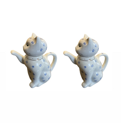Porcelain Kitty Cat Tea Pot
