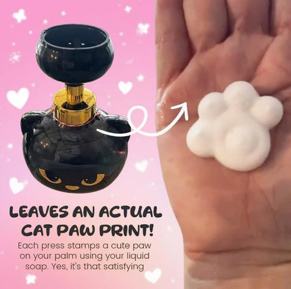 Cat Pawprint Soap Dispenser