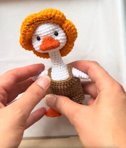 Pumpkin Head Goose
