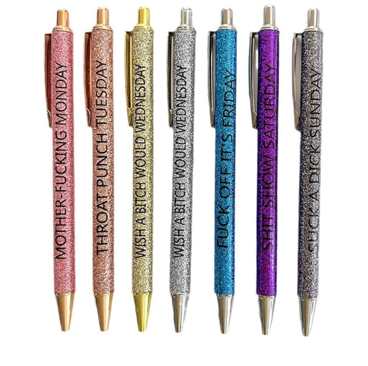 Funny Glitter Pens