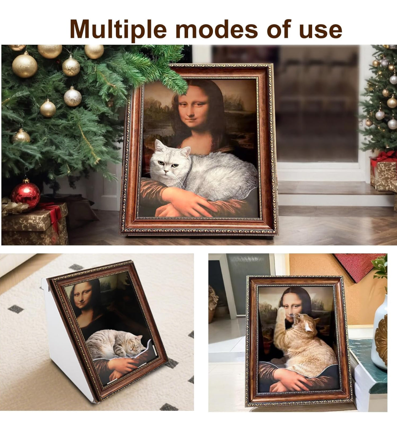 Mona Lisa Cat Bed Frame