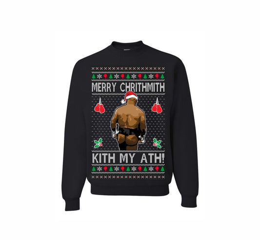 Merry Chrithmith Kith My Ath Sweater