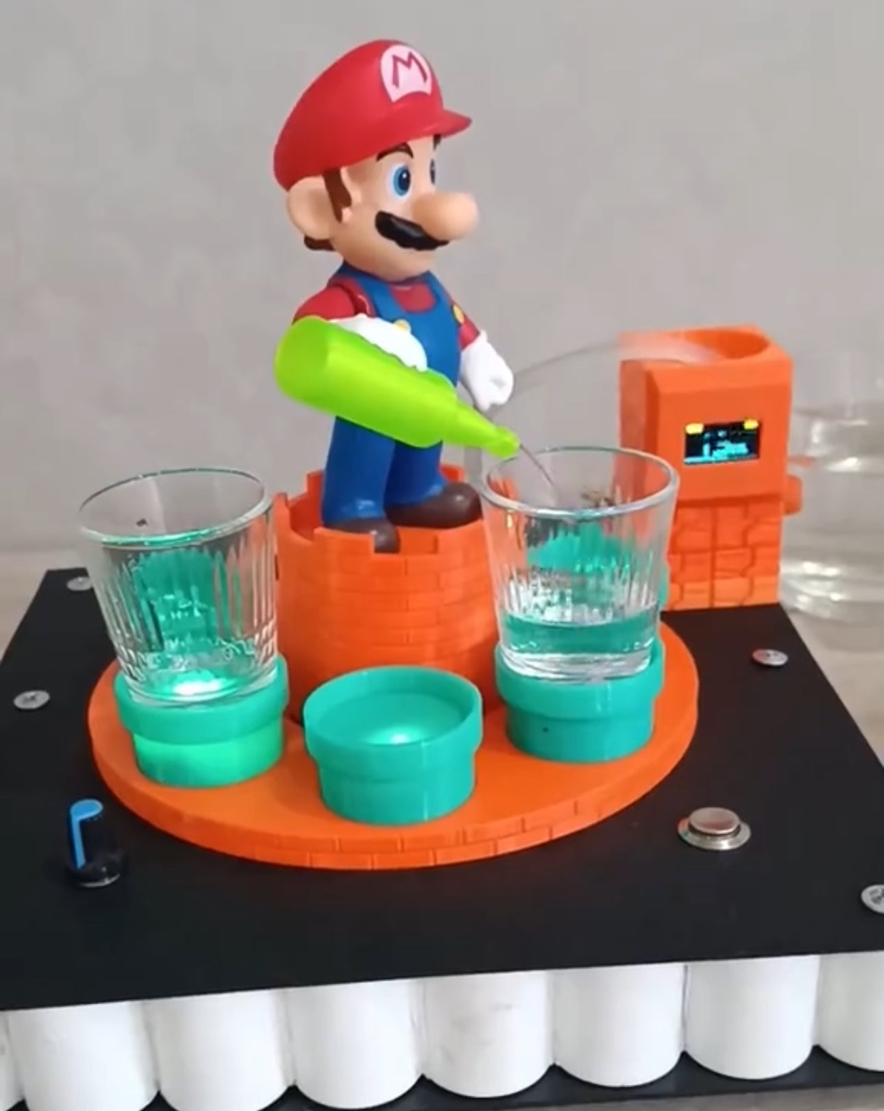 Mario Drinking Dispenser