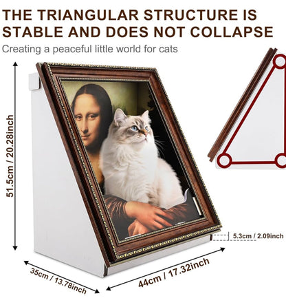Mona Lisa Cat Bed Frame