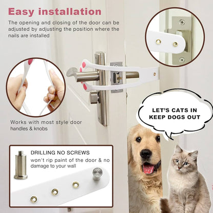 Cat Door Latch Holder