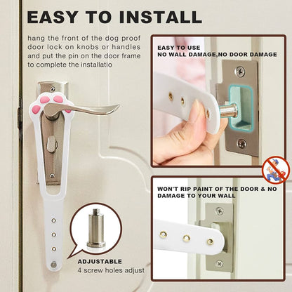 Cat Door Latch Holder