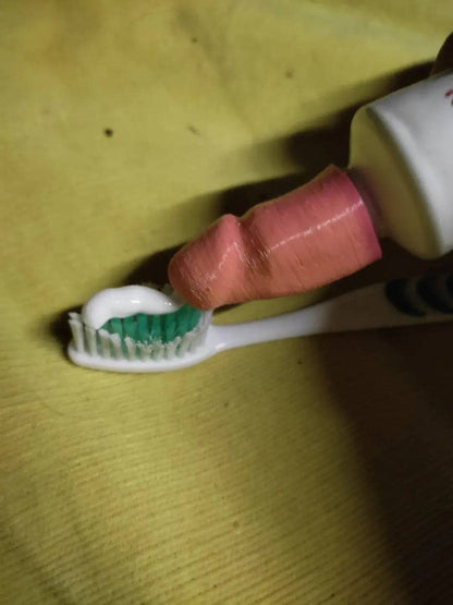 Penis Head Toothpaste Caps