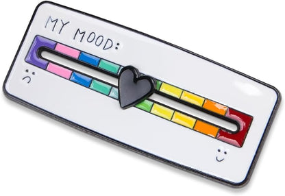 My Mood Enamel Pin