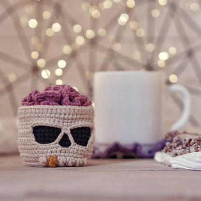 Brainy Skull Coaster set