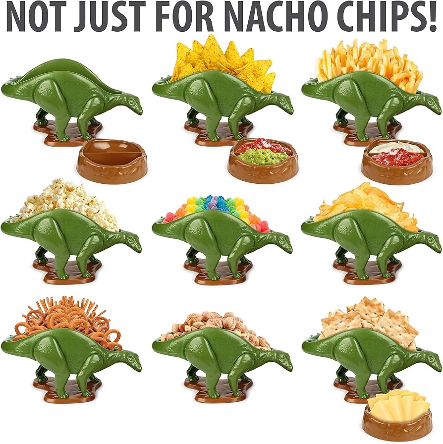 Nachosaurus Snack and Dip Set