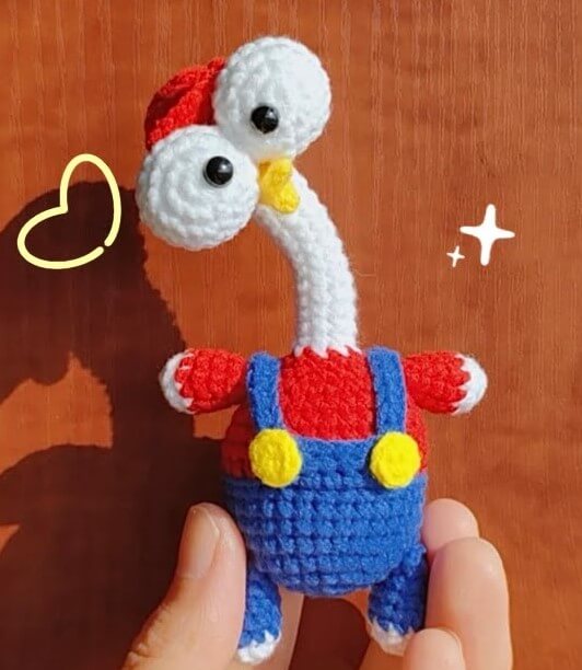 Long – Necked Chicken plushie