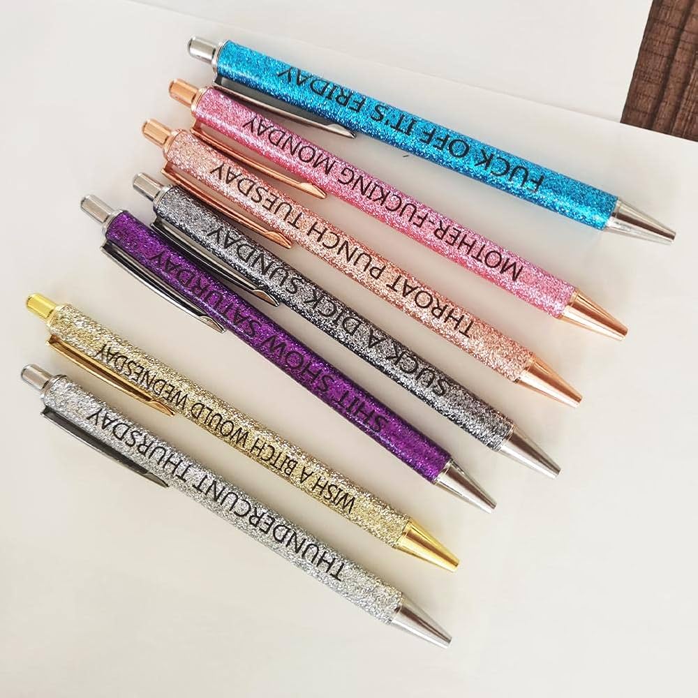 Funny Glitter Pens