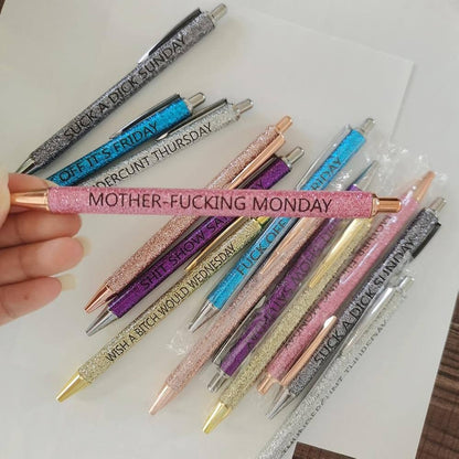 Funny Glitter Pens