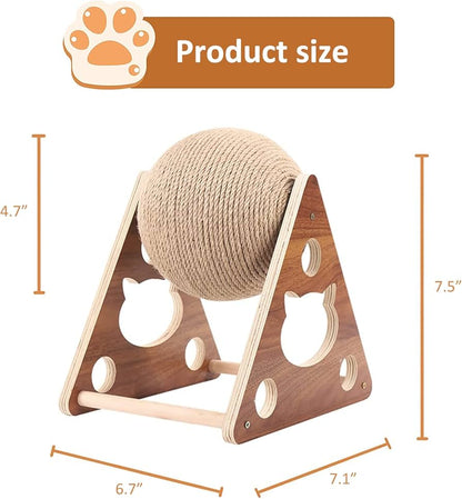 Cat Scratching Ball