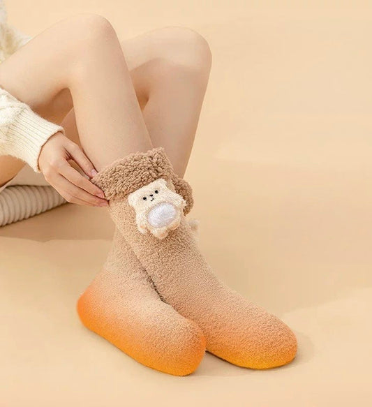 Fuzzy Electric Heated Socks