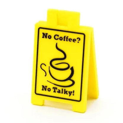 Funny Mini Caution Sign